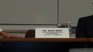 Dave Brat's Empty Chair
